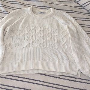 Puff sleeve Madewell sweater